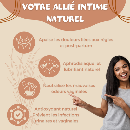 Khamaré — Gongoli — Vétiver | Bien-être Intime Féminin