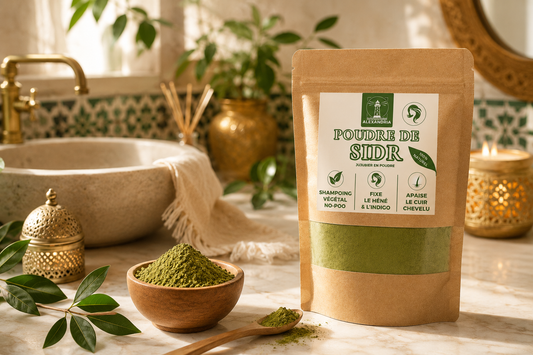 Poudre de Sidr : Le Secret Capillaire du Maghreb pour des Cheveux Naturellement Beaux