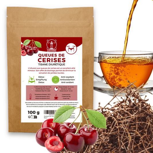 Queues de Cerises — Tisane Drainante & Détox | 100g