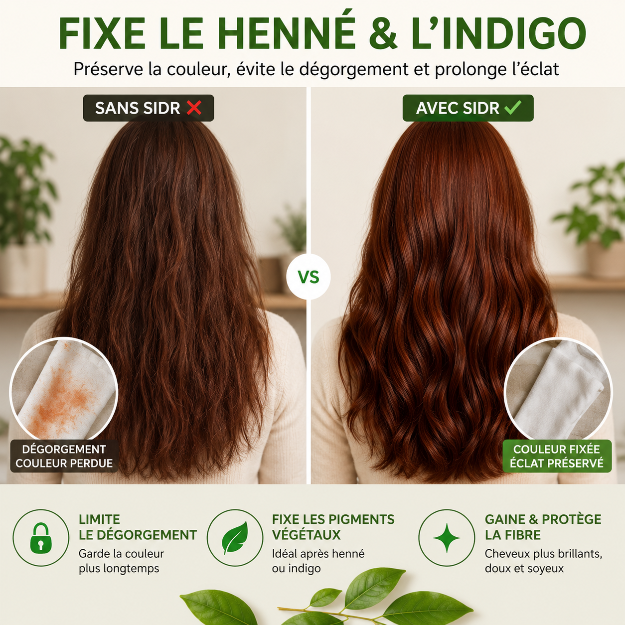 Poudre de Sidr — Jujubier du Maroc | Shampoing Végétal No-Poo