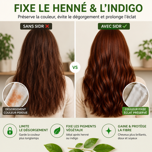 Poudre de Sidr — Jujubier du Maroc | Shampoing Végétal No-Poo