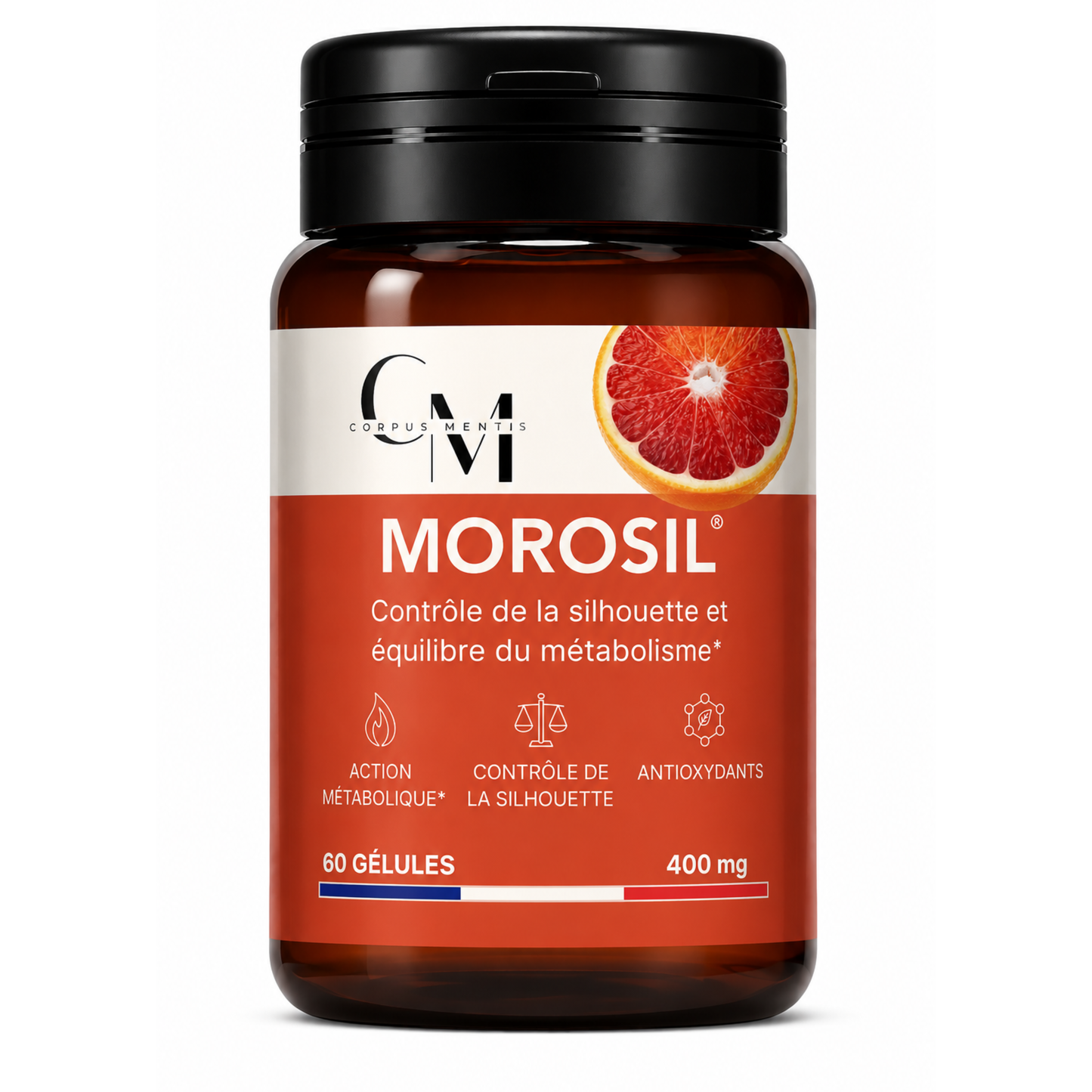 Morosil® Brûleur de Graisse | Cure Minceur Ventre Plat | 60 Gélules Vegan — Corpus Mentis