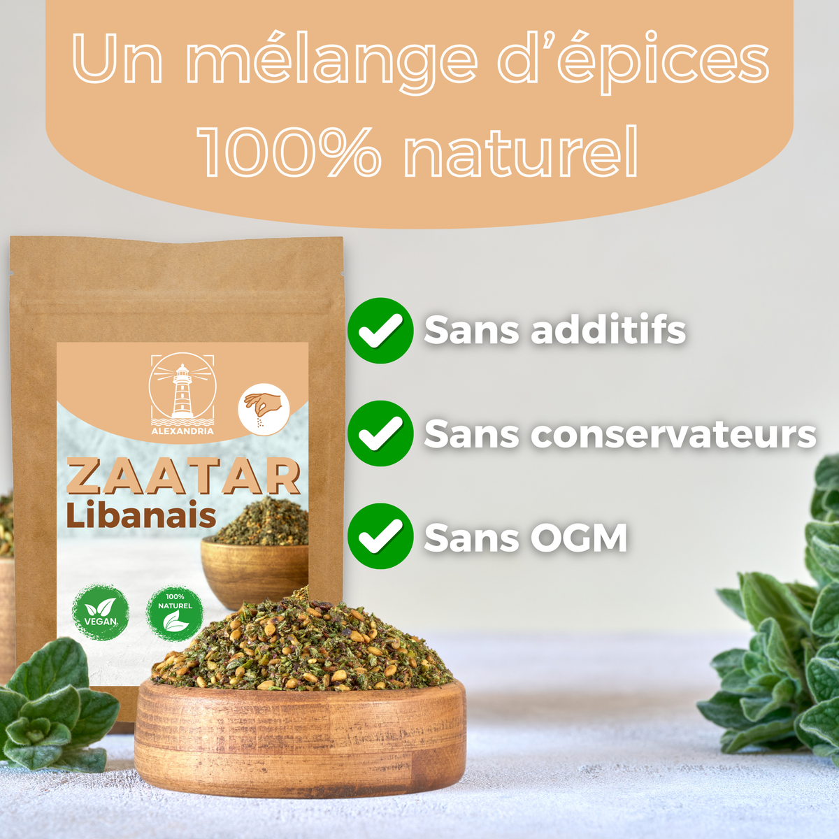 Zaatar Libanais — Sumac, Thym, Sésame | Zatar Zahatar