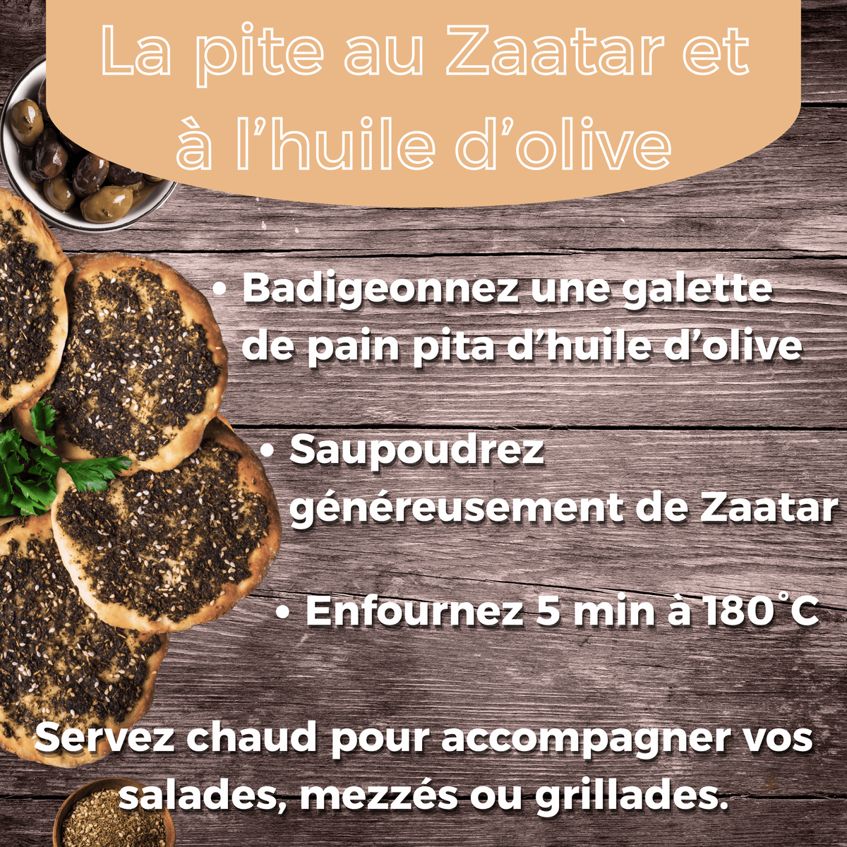 Zaatar Libanais — Sumac, Thym, Sésame | Zatar Zahatar